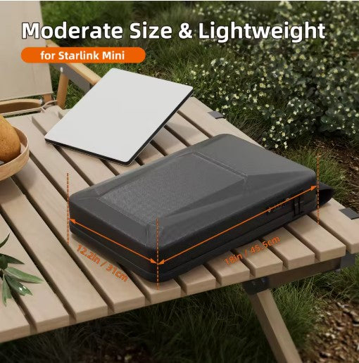 Mochila rígida grande, moderna y resistente al agua, de color negro