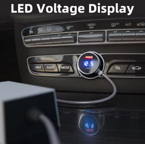 Adaptador de encendedor de cigarrillos USB-C 3 en 1 Star